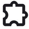 Puzzle piece icon